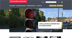 Desktop Screenshot of neuville-en-ferrain.fr